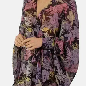 🆕 Agent Provocateur Riva Silk Kimono Silk 100% NWT UK 10/ US 6